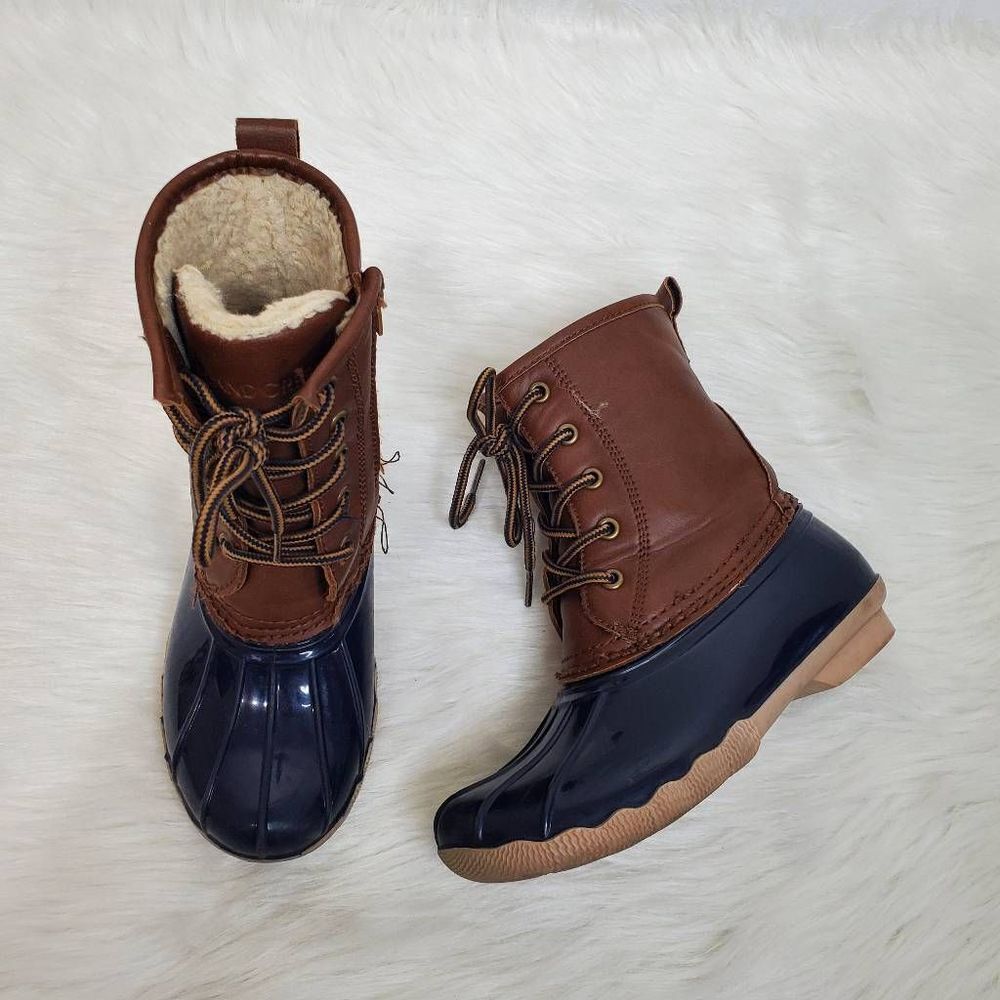 HIGHLAND CREEK girls winter rain boots Size 2M